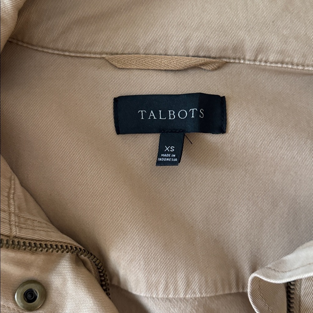 Talbots Light Brown Utility Jacket - image 2